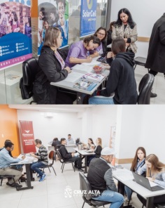 3º FEIRÃO DE EMPREGOS> Grande movimentação em busca de vagas de trabalho