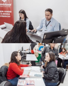 3º FEIRÃO DE EMPREGOS> Grande movimentação em busca de vagas de trabalho