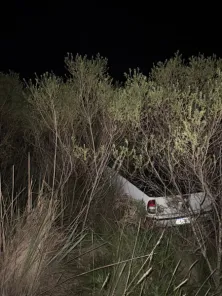 Motorista sai ileso após capotamento na Rodovia Jacob Della Mea, em Cruz Alta