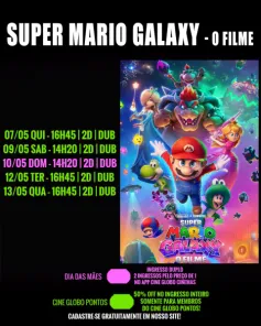 DOMINGO> Confira a programação de filmes  no Cine Globo de Cruz Alta