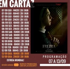 SESSÃO SOLIDÁRIA NO CINE GLOBO EM CRUZ ALTA É HOJE