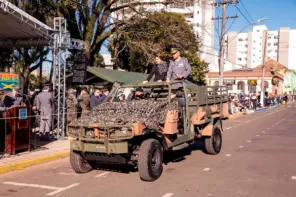 Milhares de pessoas acompanham Desfile de 7 de Setembro em Cruz Alta