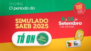 Simulado do SAEB 2025 começa a ser aplicado em todas as Escolas Estaduais 