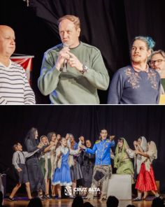 4º FESTEATRO> O talento das crianças Cruzaltenses no palco da Casa de Cultura