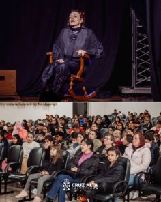 4º FESTEATRO> O talento das crianças Cruzaltenses no palco da Casa de Cultura