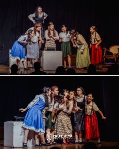 4º FESTEATRO> O talento das crianças Cruzaltenses no palco da Casa de Cultura