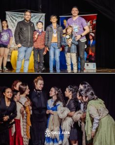 4º FESTEATRO> O talento das crianças Cruzaltenses no palco da Casa de Cultura