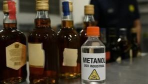 INTOXICAÇÃO POR METANOL> RS tem um caso confirmado e três em investigação