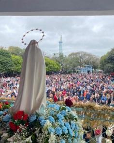 Milhares de pessoas participaram da 72ª Romaria de Fátima em Cruz Alta