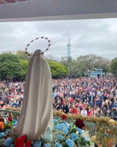 Milhares de pessoas participaram da 72ª Romaria de Fátima em Cruz Alta