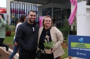 Jardim sensorial Carlos Gutierrez, homenageia coordenador do Meio Ambiente