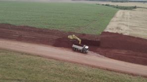 QUASE PRONTO!> Asfalto que liga Tupanciretã à Santa Tecla na RSC-392