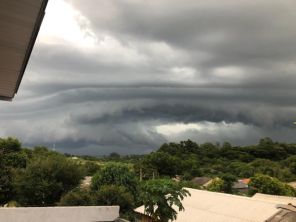SÁBADO> Cruz Alta tem risco de chuva forte, com temporais e chance de granizo