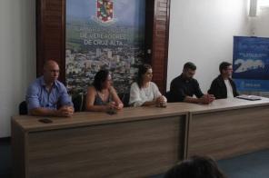 Membros da CIPA da Prefeitura de Cruz Alta tomaram posse na segunda dia 08