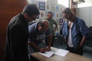 Membros da CIPA da Prefeitura de Cruz Alta tomaram posse na segunda dia 08