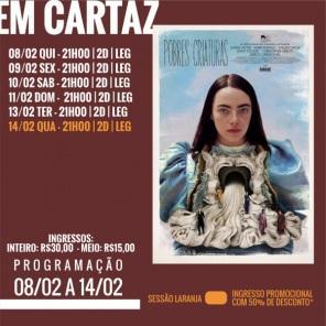 DOMINGO: Confira a programação de filmes  no Cine Globo de Cruz Alta
