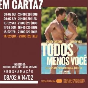 DOMINGO: Confira a programação de filmes  no Cine Globo de Cruz Alta