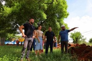 SANTA TEREZINHA 2: Obras na praça de lazer começaram essa semana