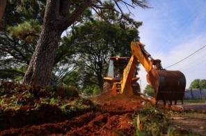 SANTA TEREZINHA 2: Obras na praça de lazer começaram essa semana