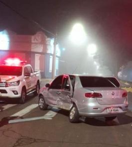 Acidente na madrugada em Cruz Alta resulta em 03 feridos