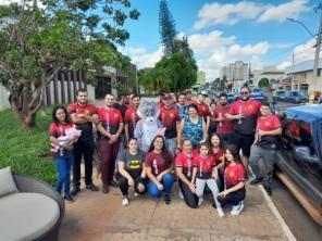 Grupo Otopatamar realizou no sábado mais uma edição da sua Páscoa solidária