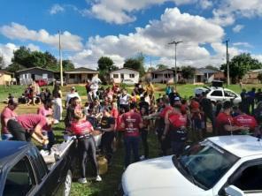 Grupo Otopatamar realizou no sábado mais uma edição da sua Páscoa solidária