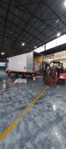 MEDICAMENTOS HEMODIÁLISE>Caminhão trás insumos de Canoas para o São Vicente 