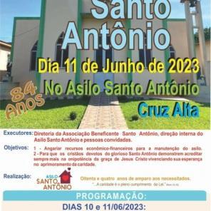 Festa do Asilo Santo Antônio é amanhã domingo: produtos já estão à venda