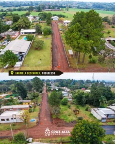 Pavimentação avança nos bairros Planalto e Progresso em Cruz Alta
