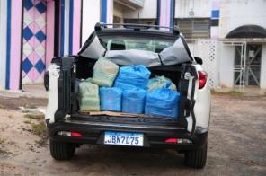 Famílias do meio rural atingidas pela estiagem recebem cestas básicas