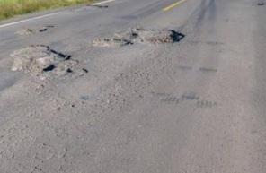 Crateras na ERS342 entre Cruz Alta e Ijuí assusta motoristas