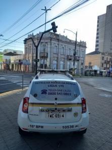 Brigada Militar realiza panfletagem alusiva aos 15 anos de Lei Maria da Penha