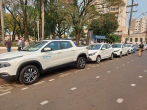 Nova frota para a saúde e Departamento de Trânsito foi entregue hoje