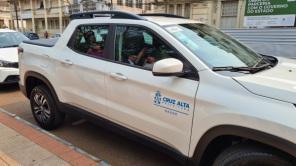 Nova frota para a saúde e Departamento de Trânsito foi entregue hoje