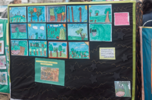 Escola 18 de Agosto promove exposição de arte com releituras e quadro vivo