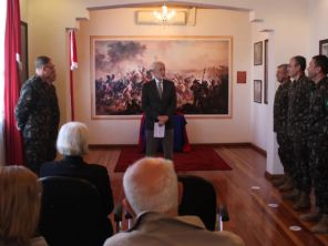 EASA inaugura busto em homenagem a seu Patrono Tadeu Cerski