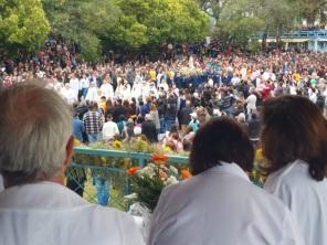 Milhares de pessoas participaram da 71ª Romária de Fátima em Cruz Alta 