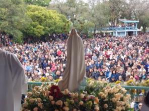 Milhares de pessoas participaram da 71ª Romária de Fátima em Cruz Alta 