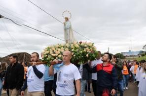 Milhares de pessoas participaram da 71ª Romária de Fátima em Cruz Alta 