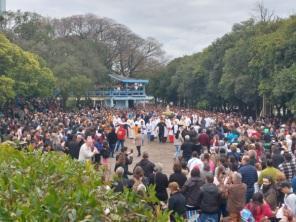 Milhares de pessoas participaram da 71ª Romária de Fátima em Cruz Alta 