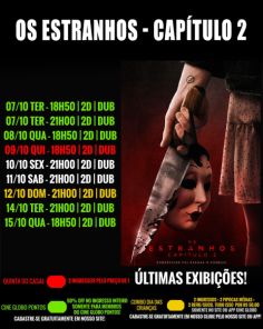 DOMINGO: Confira a programação de filmes  no Cine Globo de Cruz Alta