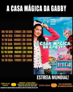 DOMINGO: Confira a programação de filmes  no Cine Globo de Cruz Alta
