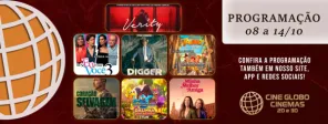 DOMINGO E SEGUNDA> Confira a programação de filmes  no Cine Globo de Cruz Alta