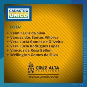 SDS divulga lista com nomes de cadastros irregulares do Cad Único