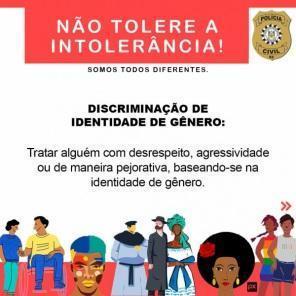 Nova campanha da Polícia Civil tem foco em crimes de discriminação