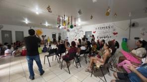 Festa marcou o encerramento do Projeto Brincando nas férias com os CRAS