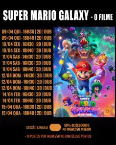 CINEMA: Confira os filmes em Cartaz neste sábado em Cruz Alta