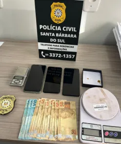 Operação combate tráfico e cumpre mandados em Santa Bárbara do Sul