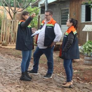 TEMPORAL>Prefeitura distribuiu 460 telhas para famílias atingidas em Cruz Alta