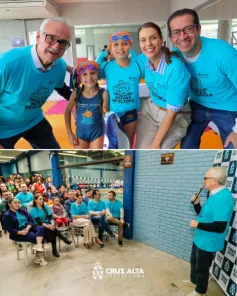 Projeto Novas Braçadas vai beneficiar 150 crianças e adolescentes em Cruz Alta